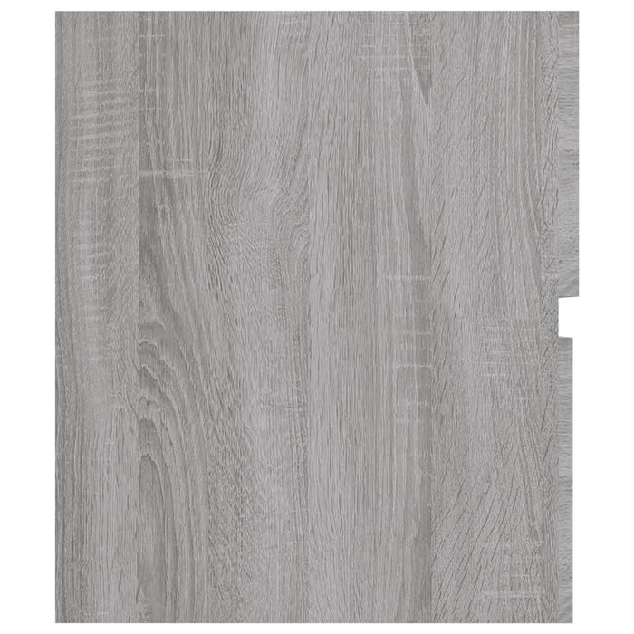 Set mobilier de baie, 2 piese, gri sonoma, lemn prelucrat - WALTI WALTI