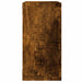 Rafturi cuburi de perete 2 buc Stejar afumat 30x15x30 cm - WALTI WALTI