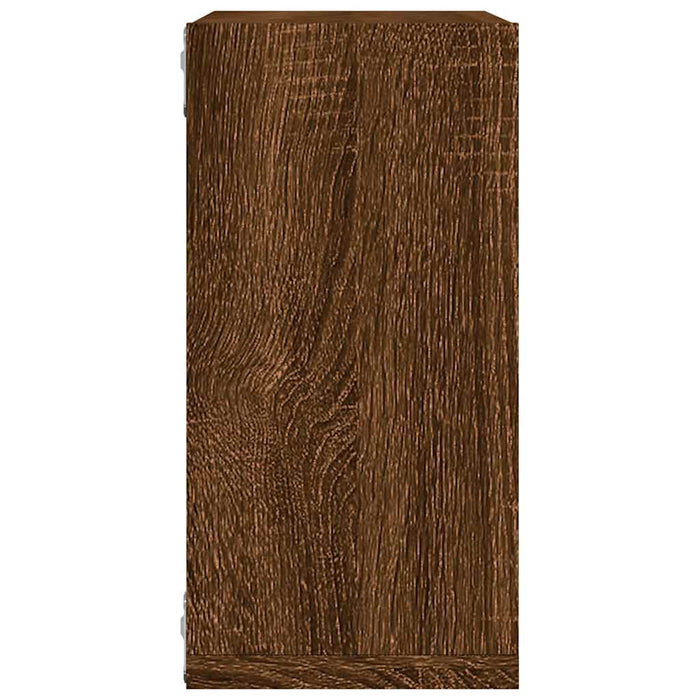 Rafturi cub de perete 2 buc Stejar maro 30x15x30 cm - WALTI WALTI