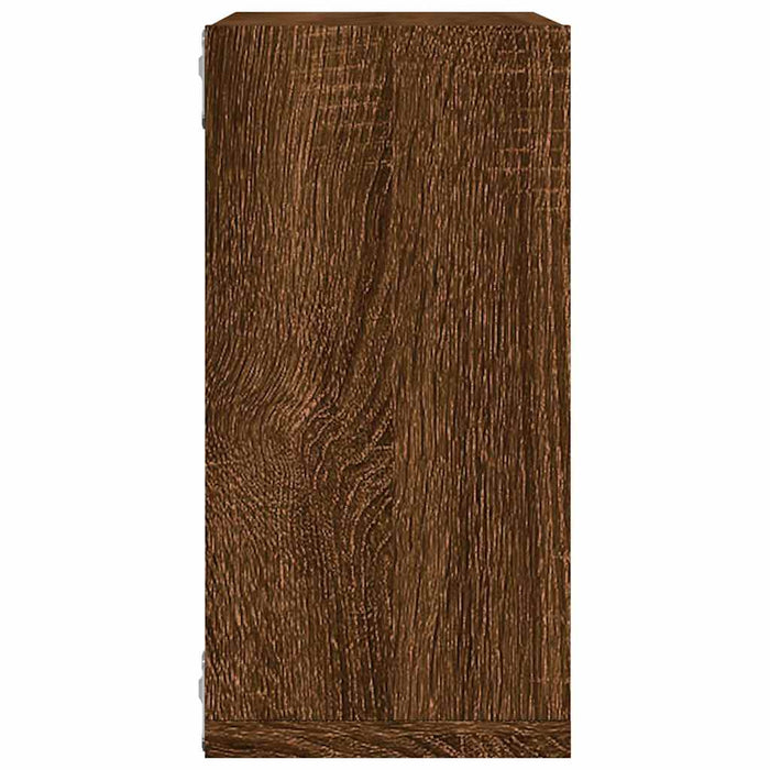Rafturi cuburi de perete 4 buc Stejar maro 30x15x30 cm - WALTI WALTI