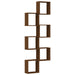 Rafturi cuburi de perete 6 buc Stejar maro 30x15x30 cm - WALTI WALTI