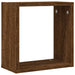 Rafturi cuburi de perete 6 buc Stejar maro 30x15x30 cm - WALTI WALTI