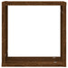 Rafturi cuburi de perete 6 buc Stejar maro 30x15x30 cm - WALTI WALTI