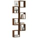 Rafturi cuburi de perete 6 buc Stejar maro 30x15x30 cm - WALTI WALTI