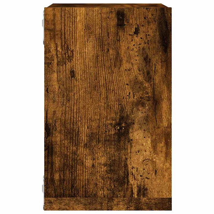 Șemele de perete 4 pcs Maro 26 x 15 x 26 cm Lemn compozit - WALTI WALTI