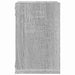 Șemele de perete 4 pcs Gri 26 x 15 x 26 cm Lemn compozit - WALTI WALTI