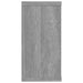Rafturi de perete cub, 2 buc., gri sonoma, 100x15x30 cm, lemn - WALTI WALTI