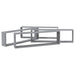 Rafturi de perete cub, 4 buc., gri sonoma, 100x15x30 cm, lemn - WALTI WALTI