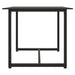 Set mobilier de exterior cu perne, 3 piese, negru, poliratan - WALTI WALTI