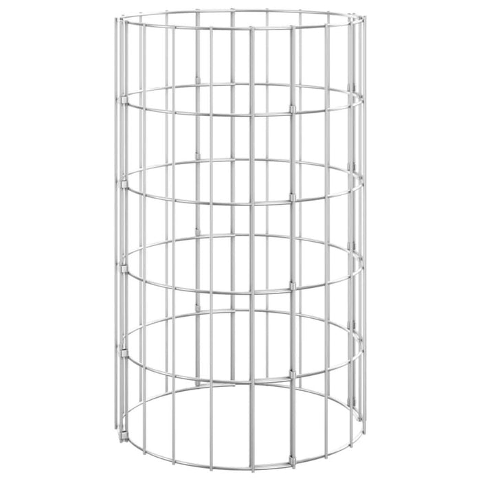 Stâlp de gabion, Ø30x50 cm, oțel galvanizat, circular - WALTI WALTI