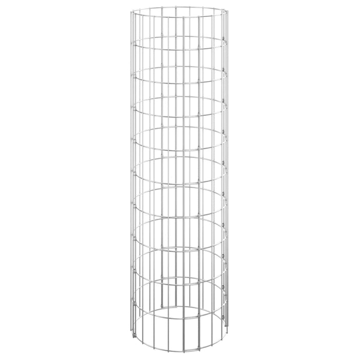 Stâlp de gabion, Ø30x100 cm, oțel galvanizat, circular - WALTI WALTI