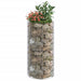 Stâlp de gabion, Ø50x100 cm, oțel galvanizat, circular - WALTI WALTI