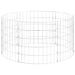 Stâlp de gabion, Ø100x50 cm, oțel galvanizat, circular - WALTI WALTI