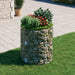 Stâlp de gabion, Ø100x100 cm, oțel galvanizat, circular - WALTI WALTI