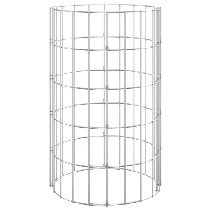 Strat înălțat gabion 3 buc. Ø30x50 cm oțel galvanizat circular - WALTI WALTI