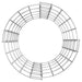 Strat înălțat gabion 3 buc. Ø30x50 cm oțel galvanizat circular - WALTI WALTI