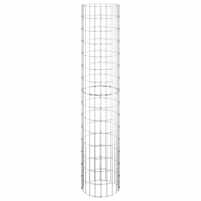 Strat înălțat gabion 3 buc. Ø30x150 cm oțel galvanizat circular WALTI