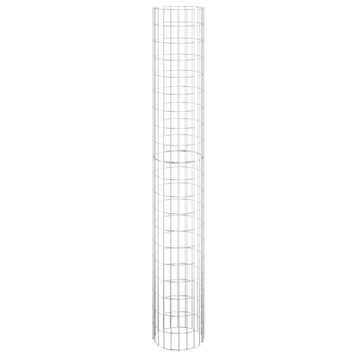 Strat înălțat gabion 3 buc. Ø30x200 cm oțel galvanizat circular - WALTI WALTI