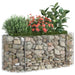 Strat înălțat gabion, 120x50x50 cm, fier galvanizat - WALTI WALTI