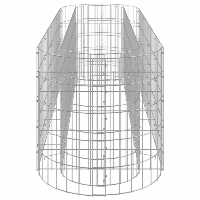 Strat înălțat gabion, 190x50x50 cm, fier galvanizat - WALTI WALTI