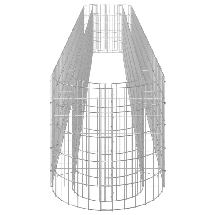 Strat înălțat gabion, 400x50x50 cm, fier galvanizat - WALTI WALTI