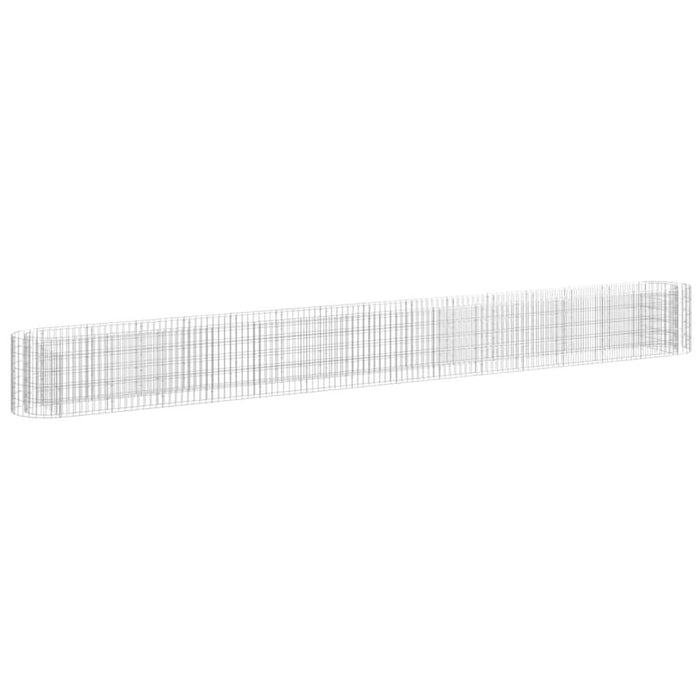 Strat înălțat gabion, 540x50x50 cm, fier galvanizat - WALTI WALTI