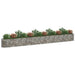 Strat înălțat gabion, 540x50x50 cm, fier galvanizat - WALTI WALTI