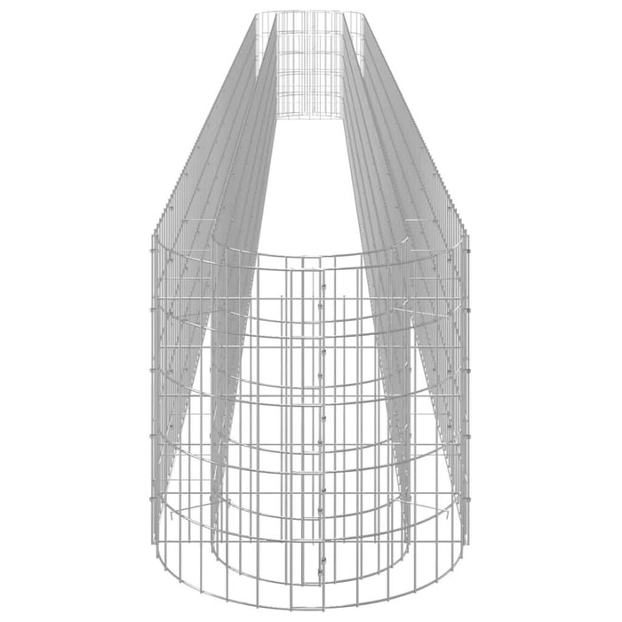 Strat înălțat gabion, 540x50x50 cm, fier galvanizat - WALTI WALTI