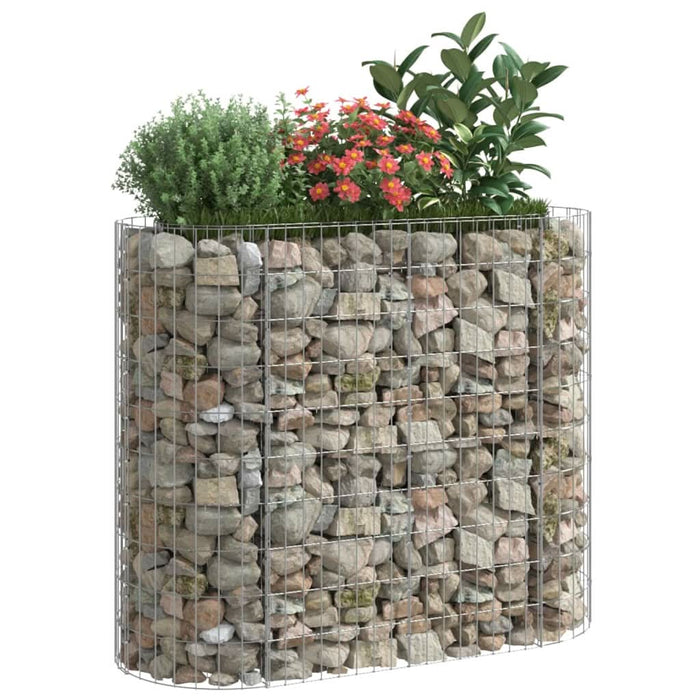 Strat înălțat gabion, 120x50x100 cm, fier galvanizat - WALTI WALTI