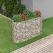 Strat înălțat gabion, 190x50x100 cm, fier galvanizat - WALTI WALTI