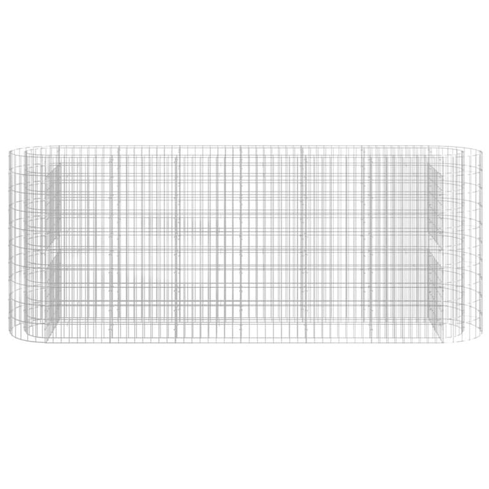 Strat înălțat gabion, 260x50x100 cm, fier galvanizat - WALTI WALTI