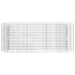 Strat înălțat gabion, 260x50x100 cm, fier galvanizat - WALTI WALTI