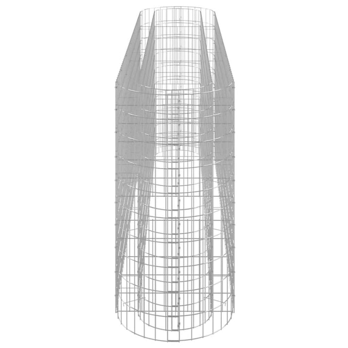 Strat înălțat gabion, 260x50x100 cm, fier galvanizat - WALTI WALTI