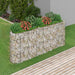 Strat înălțat gabion, 260x50x100 cm, fier galvanizat - WALTI WALTI