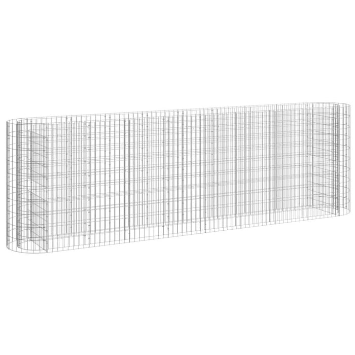Strat înălțat gabion, 330x50x100 cm, fier galvanizat - WALTI WALTI