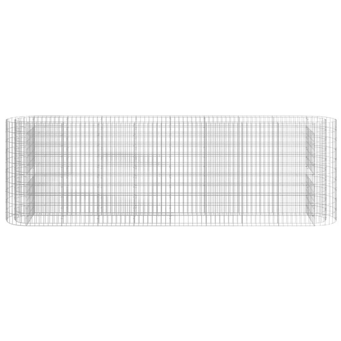 Strat înălțat gabion, 330x50x100 cm, fier galvanizat - WALTI WALTI