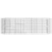 Strat înălțat gabion, 330x50x100 cm, fier galvanizat - WALTI WALTI