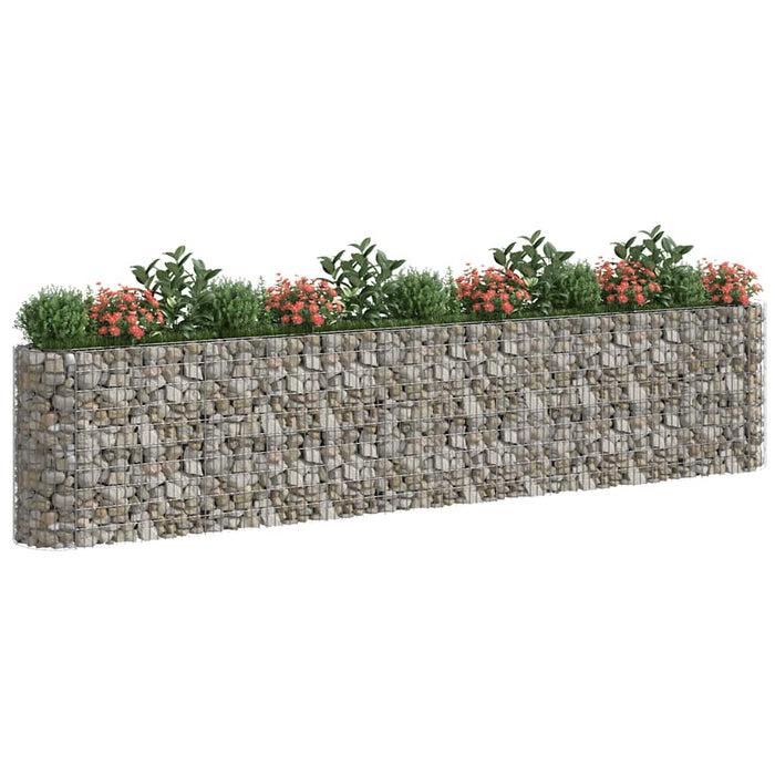 Strat înălțat gabion, 470x50x100 cm, fier galvanizat - WALTI WALTI