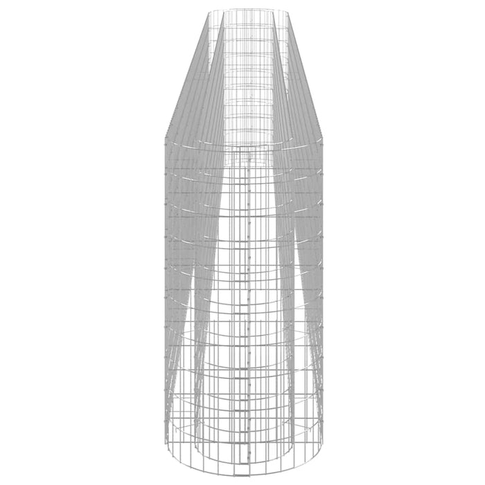 Strat înălțat gabion, 470x50x100 cm, fier galvanizat - WALTI WALTI