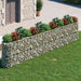 Strat înălțat gabion, 470x50x100 cm, fier galvanizat - WALTI WALTI