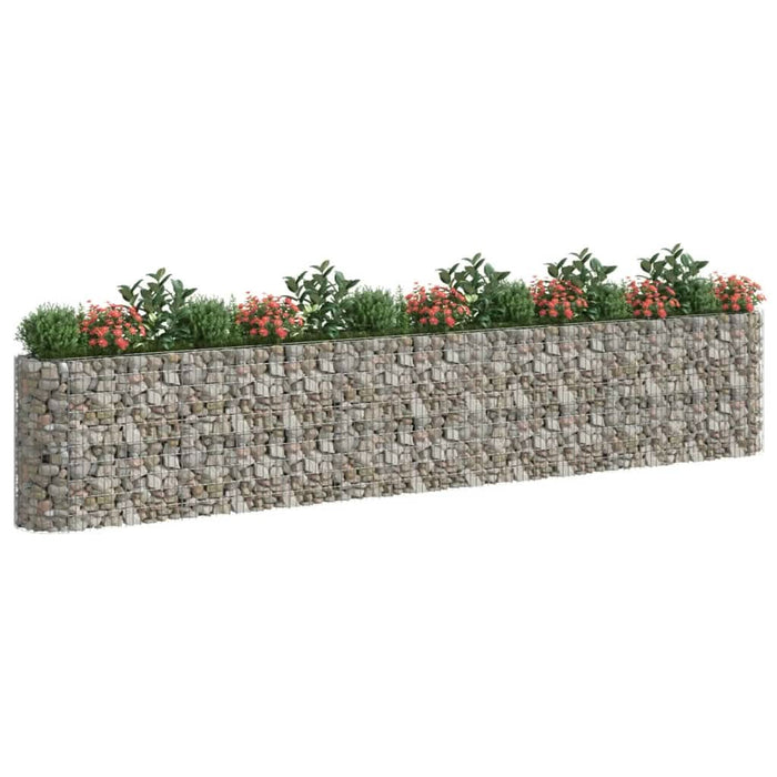 Strat înălțat gabion, 540x50x100 cm, fier galvanizat - WALTI WALTI