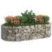 Strat înălțat gabion, 200x100x50 cm, fier galvanizat - WALTI WALTI