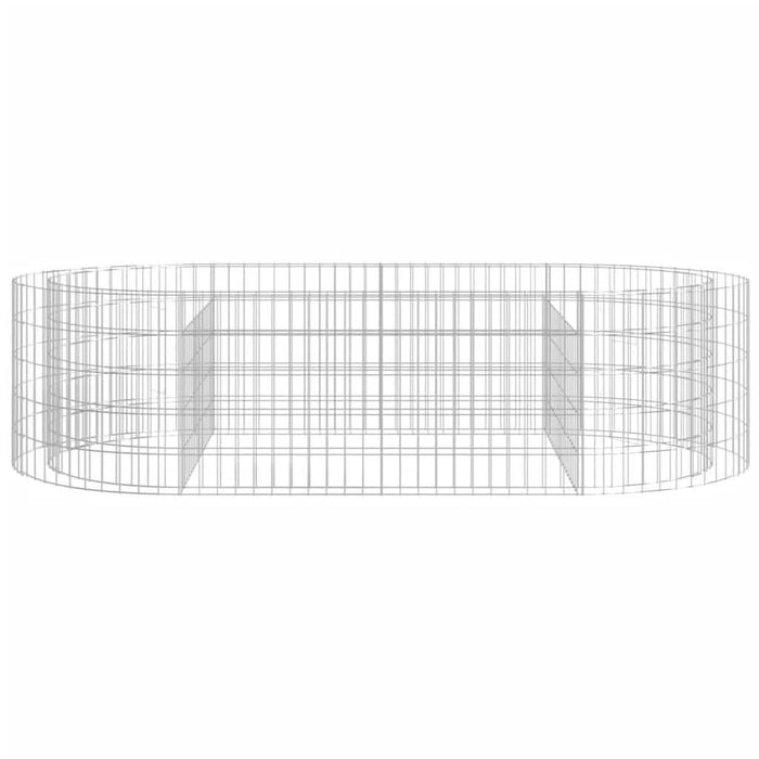 Strat înălțat gabion, 200x100x50 cm, fier galvanizat - WALTI WALTI