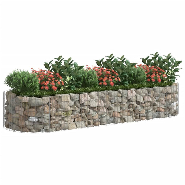 Strat înălțat gabion, 300x100x50 cm, fier galvanizat - WALTI WALTI