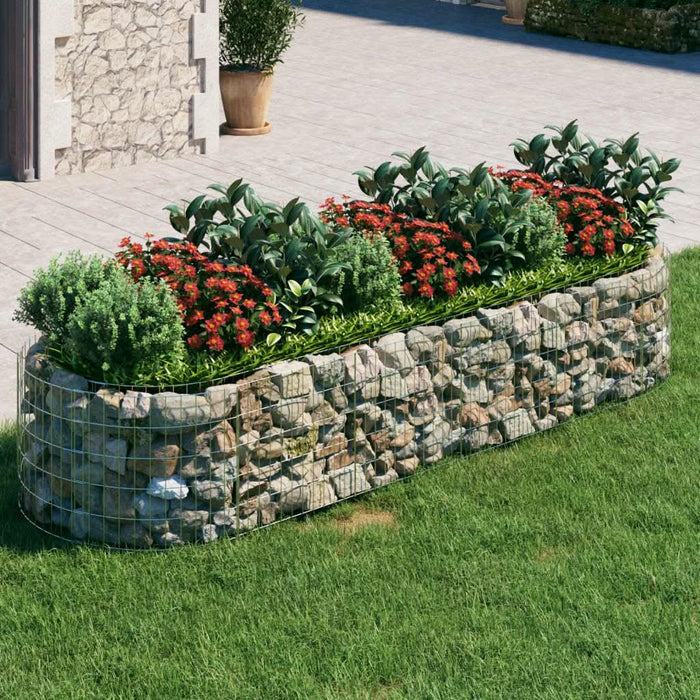 Strat înălțat gabion, 300x100x50 cm, fier galvanizat - WALTI WALTI