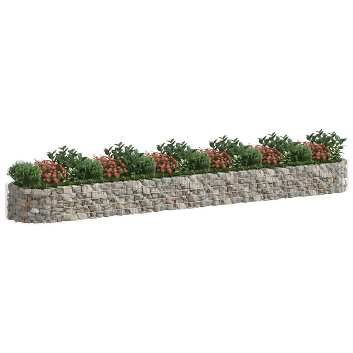 Strat înălțat gabion, 600x100x50 cm, fier galvanizat - WALTI WALTI