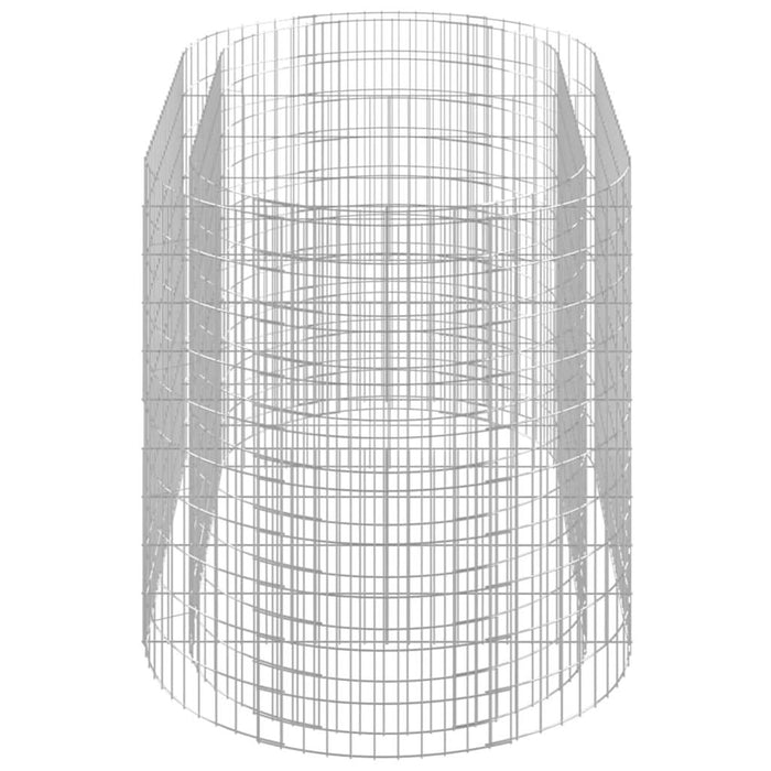 Strat înălțat gabion, 200x100x100 cm, fier galvanizat - WALTI WALTI