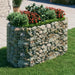 Strat înălțat gabion, 200x100x100 cm, fier galvanizat - WALTI WALTI