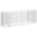 Strat înălțat gabion, 300x100x100 cm, fier galvanizat - WALTI WALTI