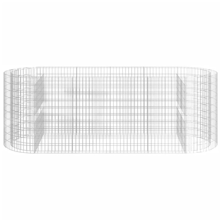 Strat înălțat gabion, 300x100x100 cm, fier galvanizat - WALTI WALTI